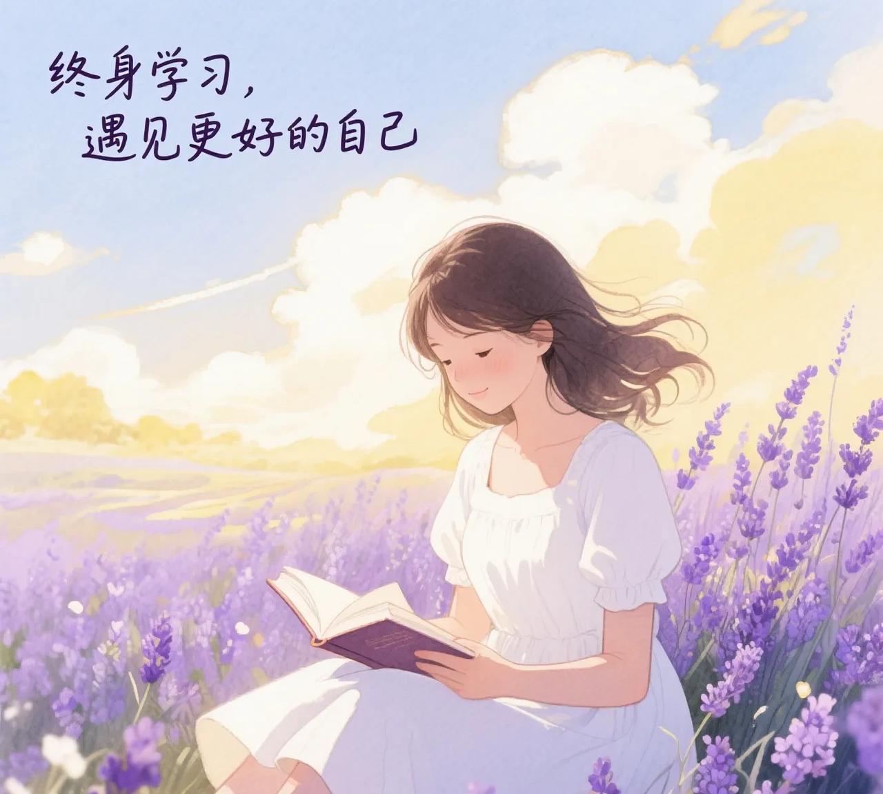 《人民日报》：
“养成终身学习的习惯，
你可以每天浏览几条新闻、
翻阅几页书，用