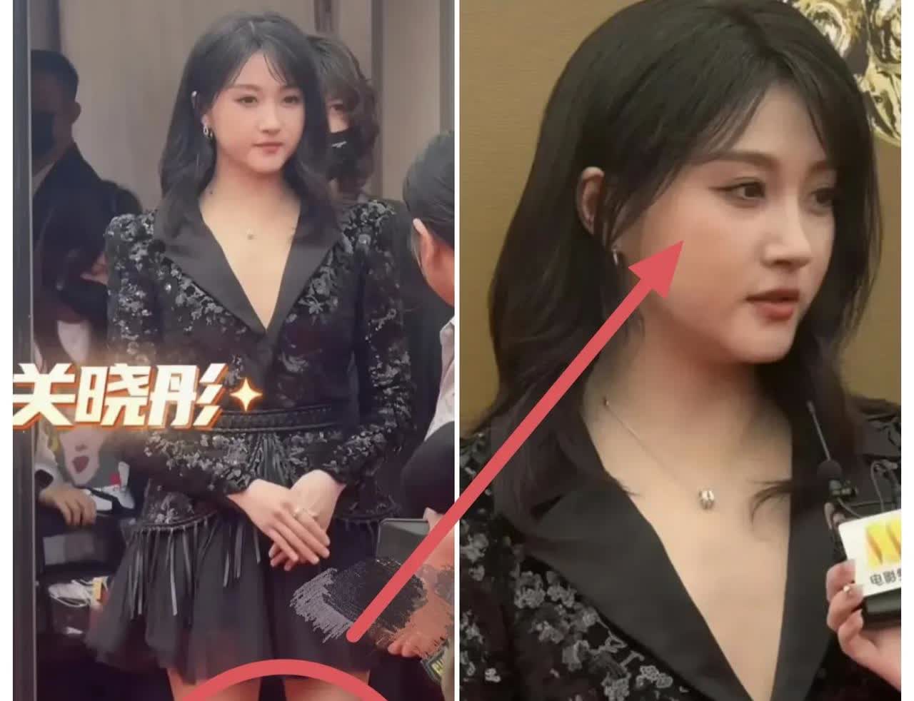 相由心生不是没有道理的，
26岁的关晓彤真的变了。

年轻的时候还是“国民