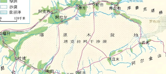 中国古代的南疆地区从未出现过强大的政权，整个西域出现强大的政权，其统治核心地区基