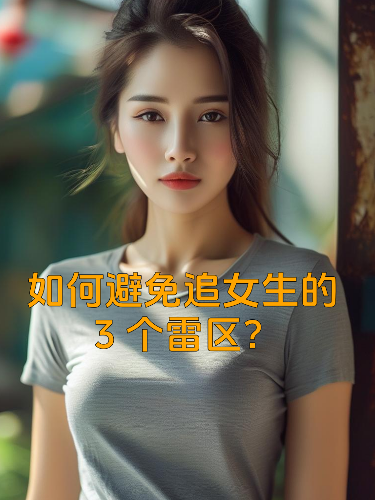  如何避免追女生的3个雷区？