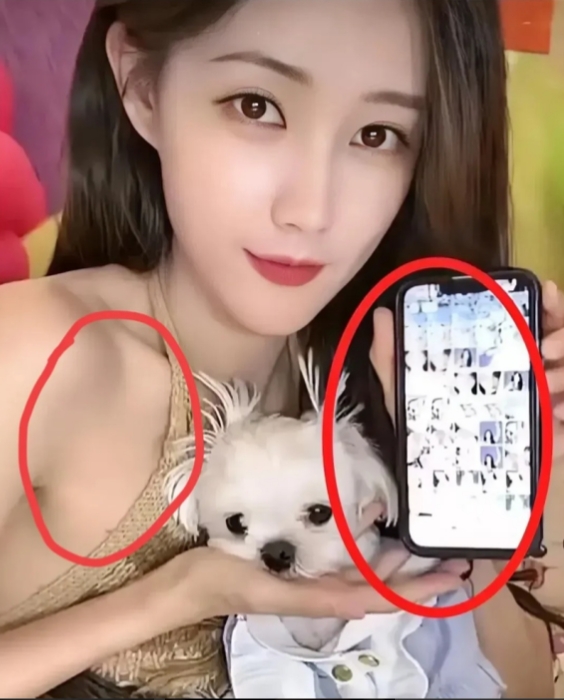 太惊险了！
李一桐紧急撤回了一个直播事故！

李一桐直播展示肉肉的照片，却不小心