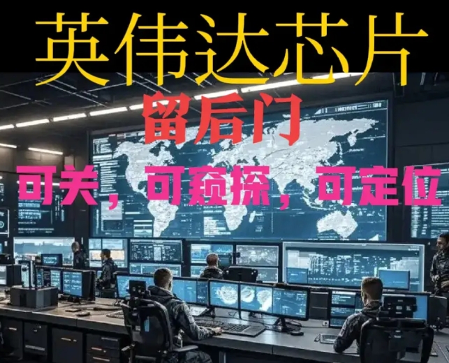 惊出一身冷汗。从英伟达H20芯片留可关闭，窥探，定位的后门所想到的，未来战时国家