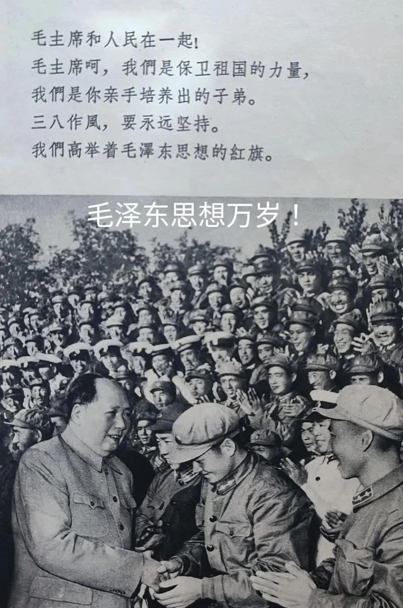 [玫瑰]永远高举毛泽东思想                    ——的伟大旗帜