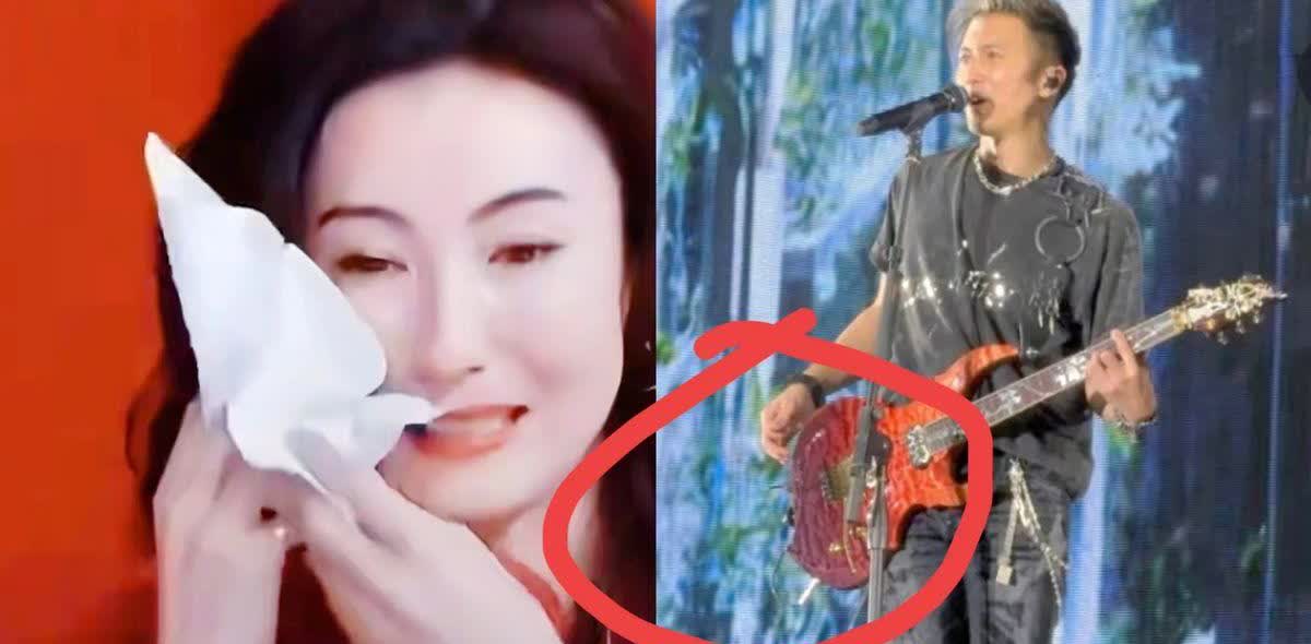 近日霆锋演唱会引爆整个娱乐圈！但是，却好像有人心情不好！网友说：可能是张柏芝吧…