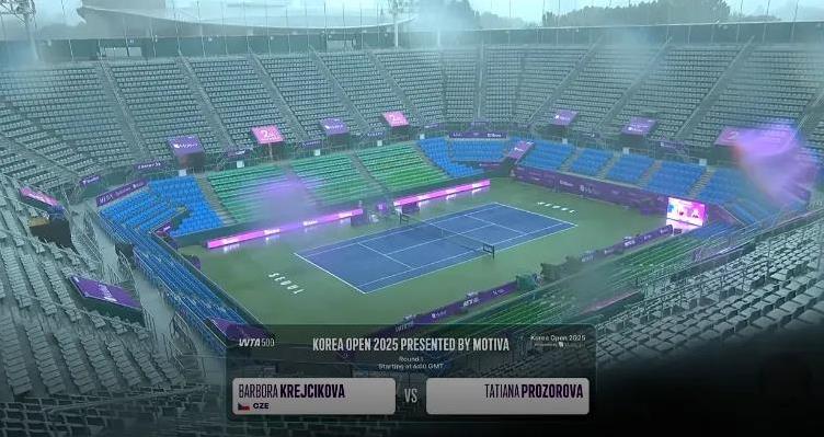 #2025赛季WTA500首尔站# 
原定于当日下午（北京时间9月16日下午）在