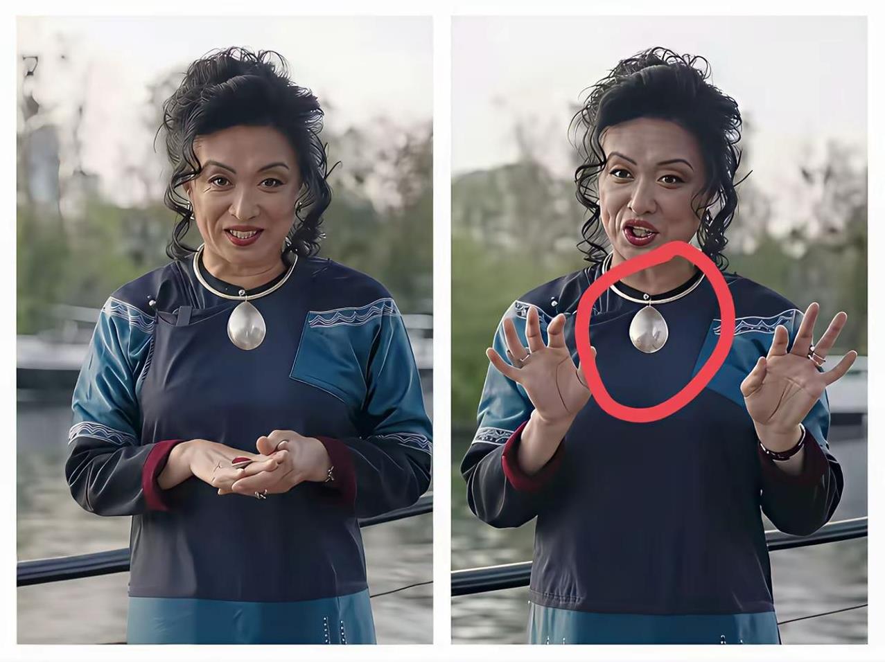 之前看金星节目，
认为是身残志坚，
但是他试图引导我们的孩子自残，
那太坏了！