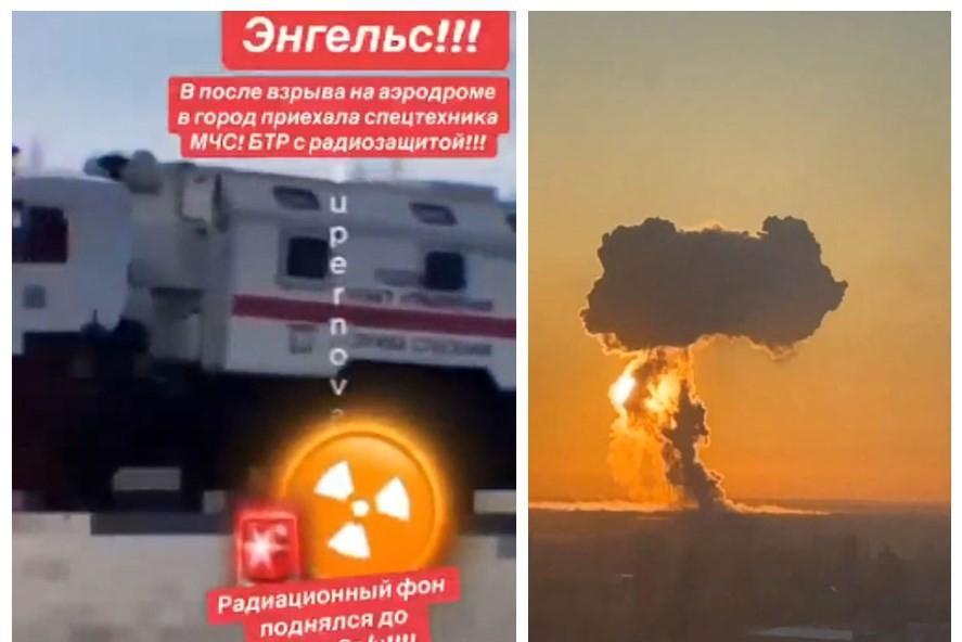 有消息称俄罗斯空军基地遇袭，盖格计数器响个不停，乌克兰这招太狠了！前段时间，乌军