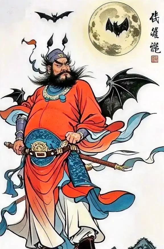 钟馗画像挂公司，年轻人网上查老多，学校教这些事，考古又挖出新东西。
最近发现不少