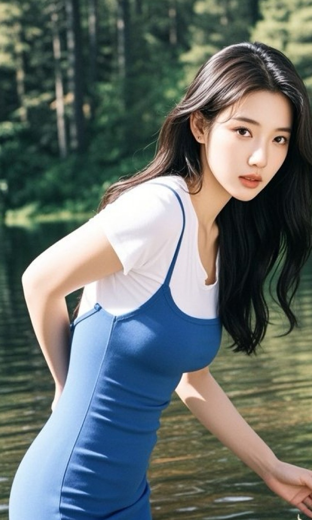 冷艳美人出镜，身材比例逆天