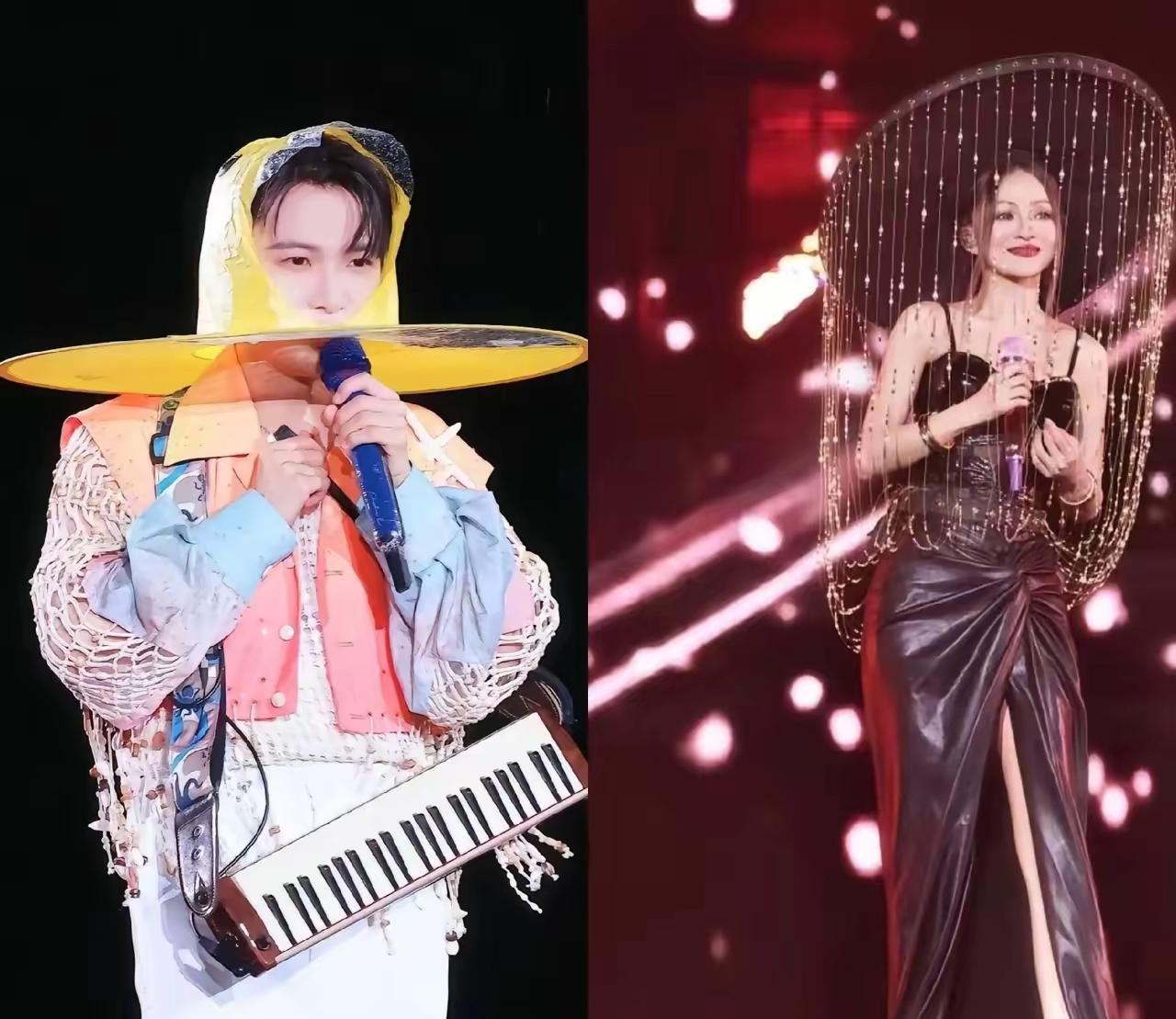 为什么张韶涵的造型每次都被夸出花
对比周深就知道了
明星团队都应该来学习！那就是