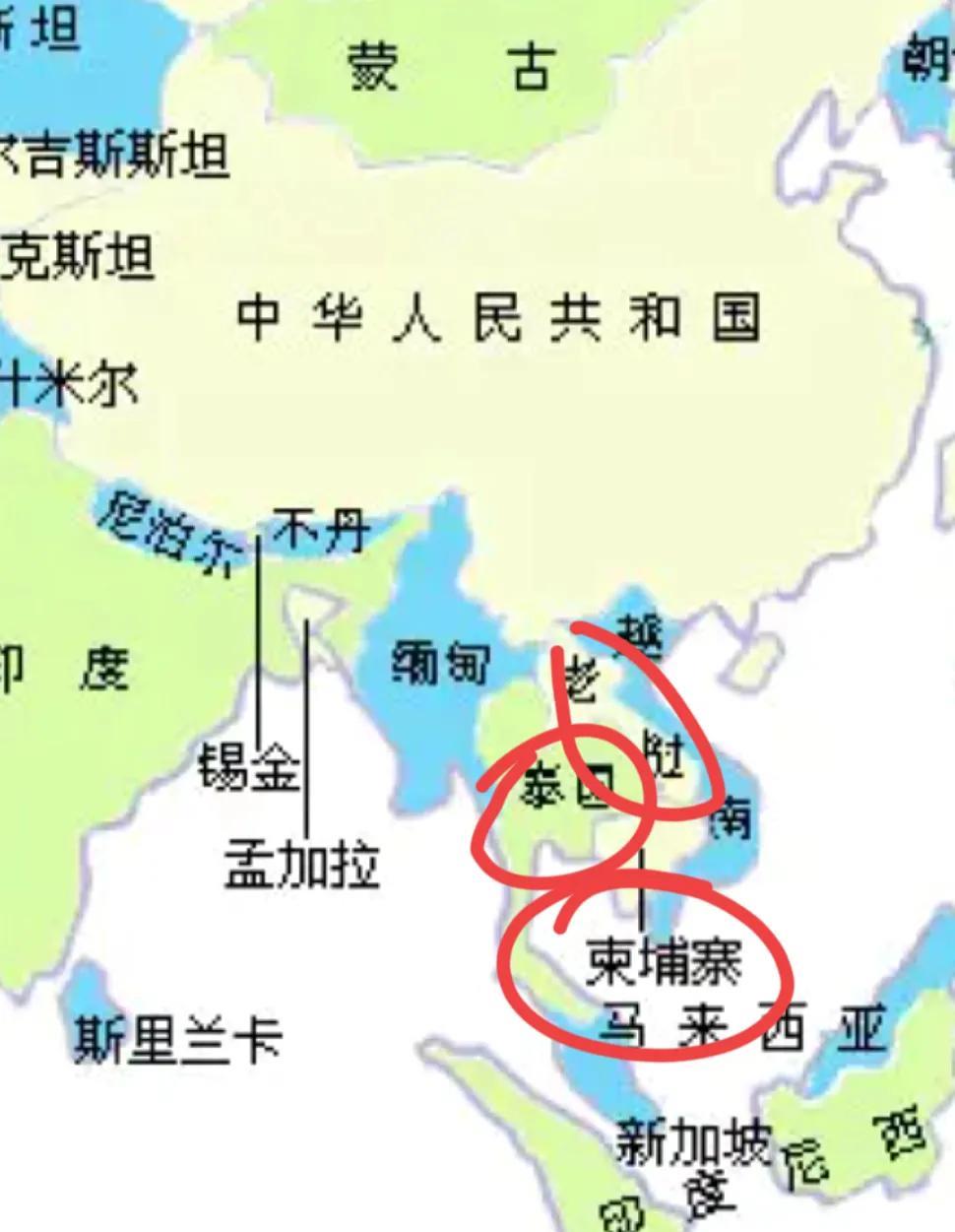 亚洲不能乱，管你泰国和柬埔寨开战，现在什么情节，老美对亚洲虎视眈眈，所有亚洲国家