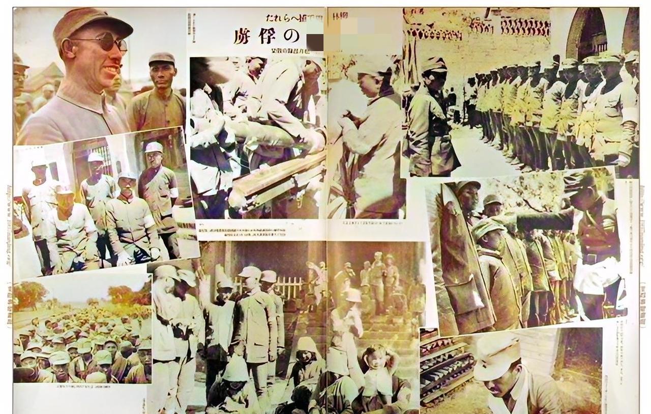 1939年6月，山西西部，在柳林战役中被日军俘虏的山西绥远军部队。
接下来让我们