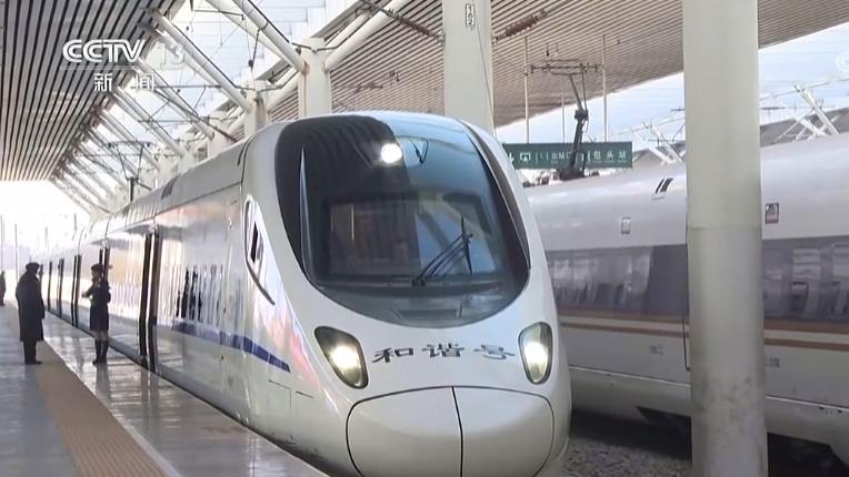 包头至银川高速铁路今天全线开通运营