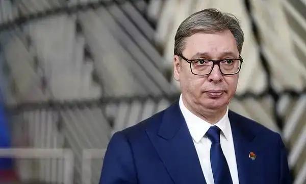 我国宣布要参加俄罗斯卫国战争胜利日阅兵后，武契奇的病突然就好了
最近塞尔维亚总统