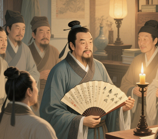 苏轼为何对秦观这首词爱不释手，还题在扇面夸万人不及？