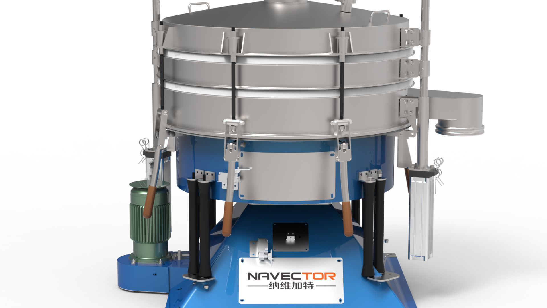 NTS 系列摇摆筛为何能实现 95%–99% 的筛分效率？