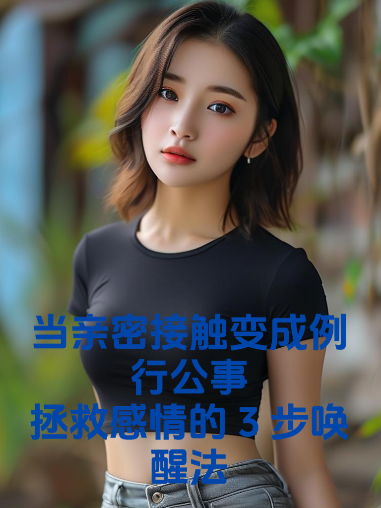 当亲密接触变成例行公事：拯救感情的3步唤醒法