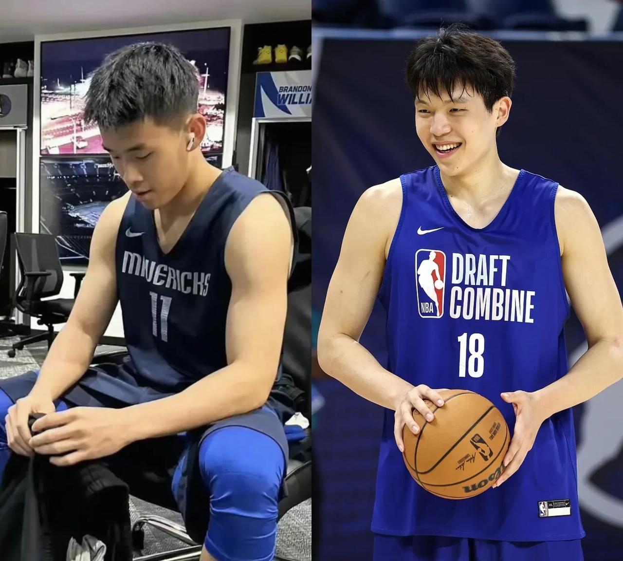 NBA选秀大会仅剩5天，中国2位球员目前情况已经很明朗！
1、林威：试训球队比崔