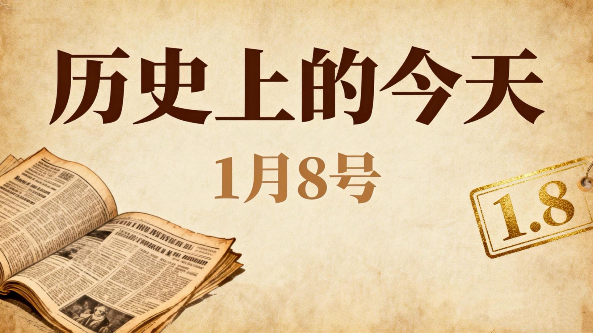 历史上的1月8号发生了什么？两大伟人一生一死，改写了中国历史