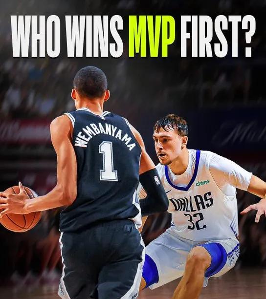 外星人VS天才怪物！文班亚马与弗拉格，谁将先夺MVP？
文班亚马已抢占先机：
统