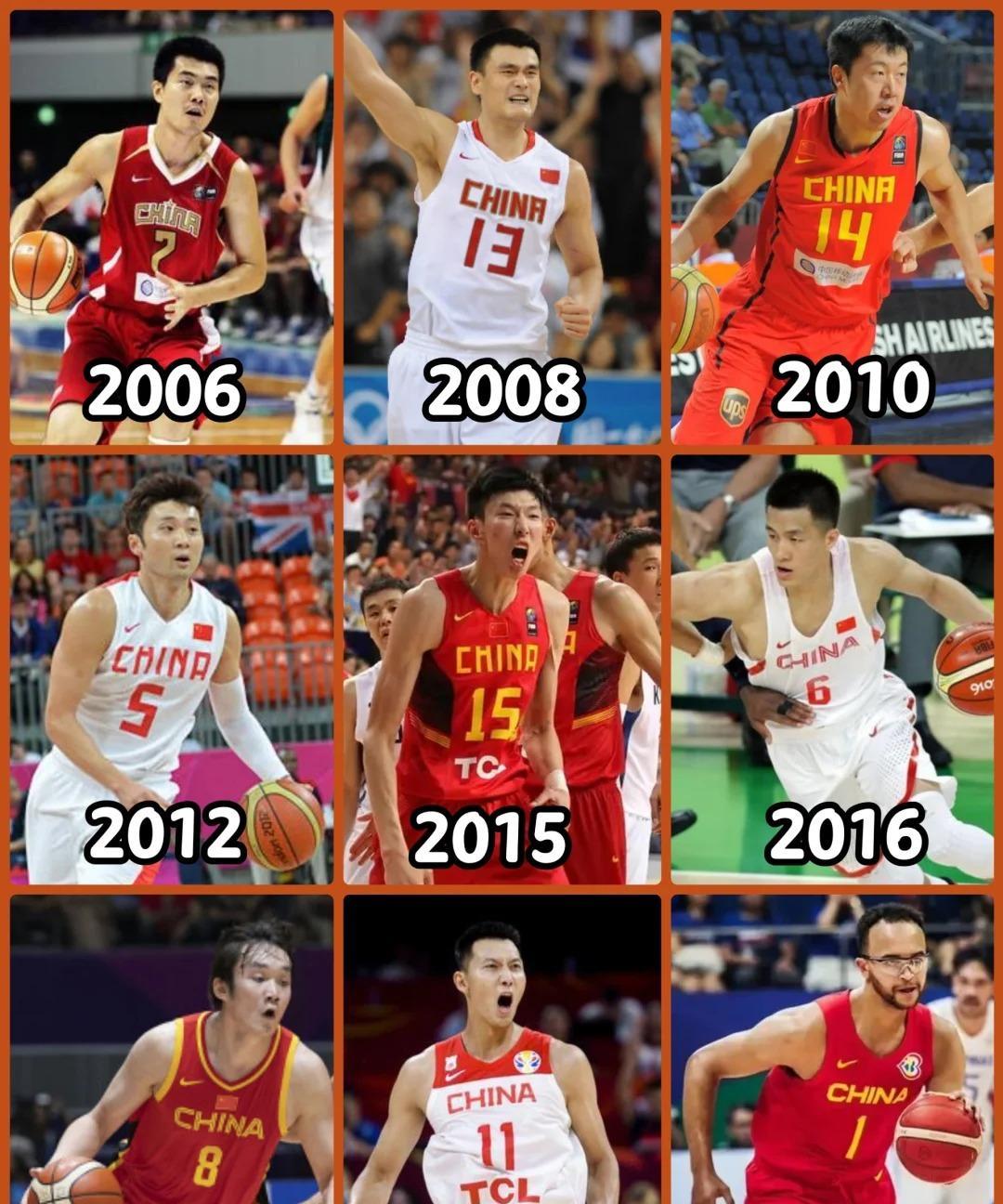 中国男篮近20年来的球衣回顾，你觉得哪一套最好看？
06年世锦赛，王仕鹏绝杀斯洛