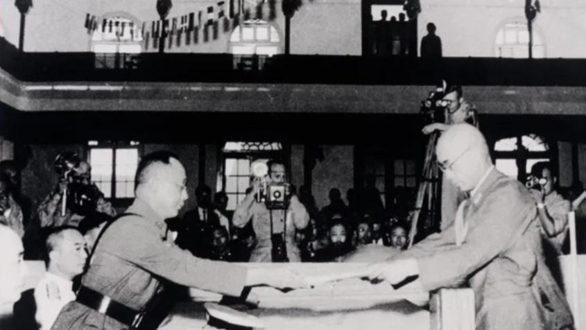 当年写在日本投降书上的中国名字：为什么签字代表是徐永昌？