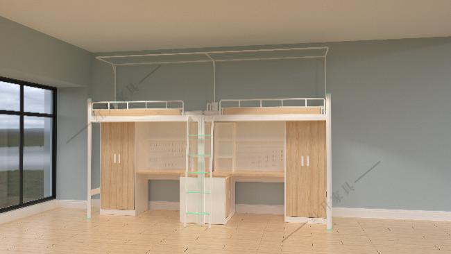 我买深圳钢制学生公寓床省事又划算