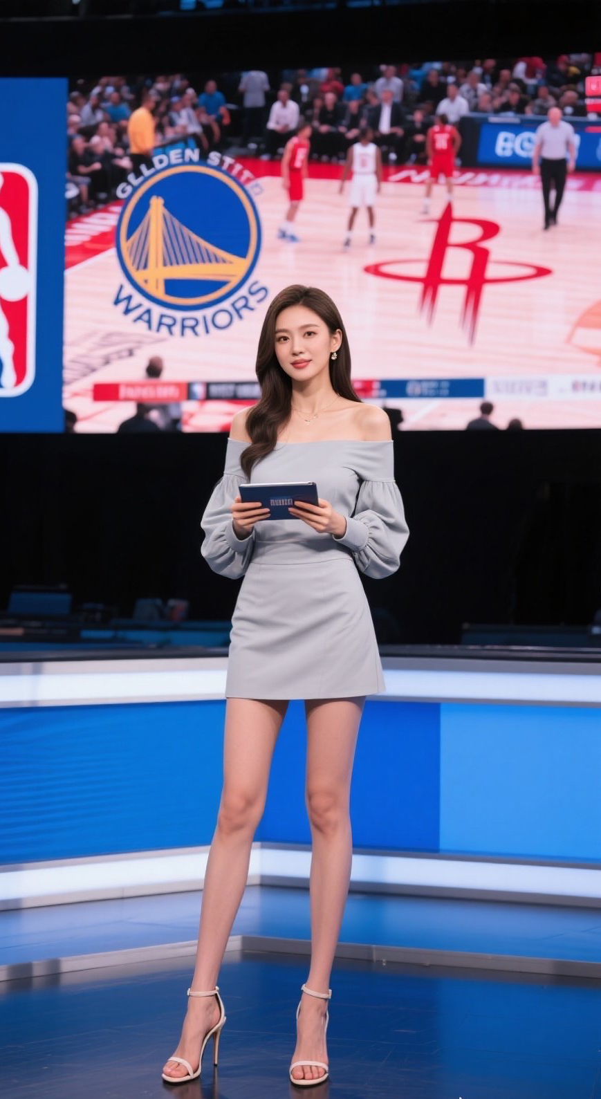 魅力女主播写真飒爽登场