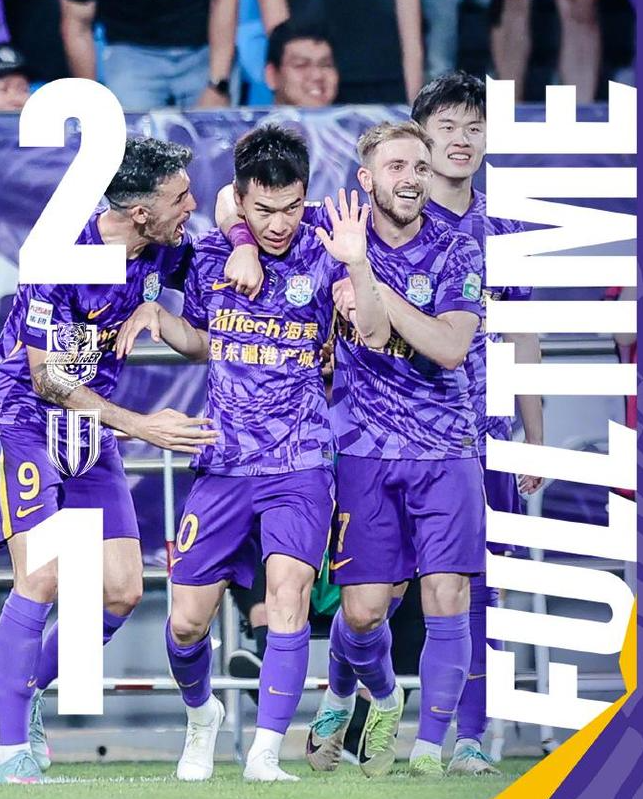 这场进行的中超第17轮比赛，津门虎主场2-1击败蓉城，本赛季双杀对手。巧合的是，