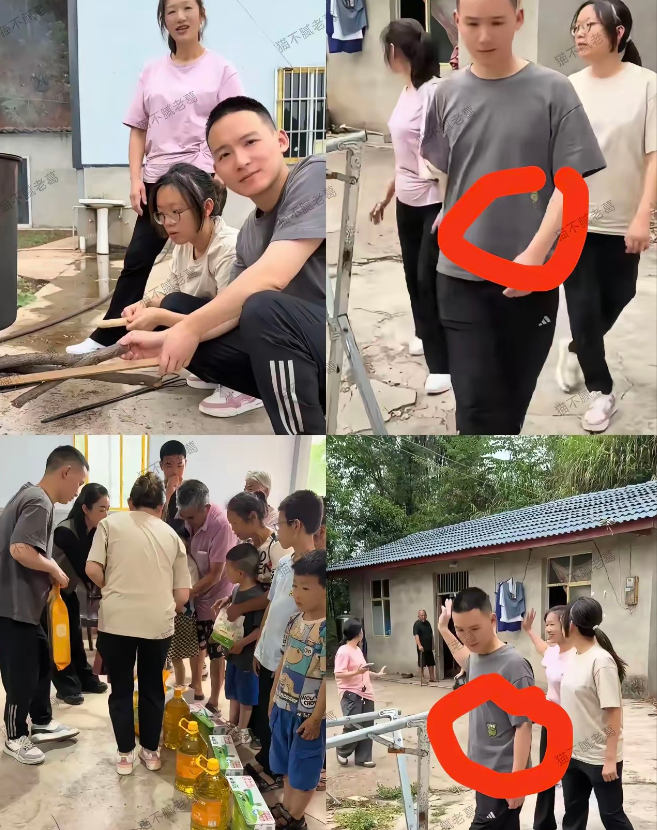 寻亲家庭很多都在带货，
搞不懂为什么那么多黑谢浩南家的？

上个月在重庆山区，谢