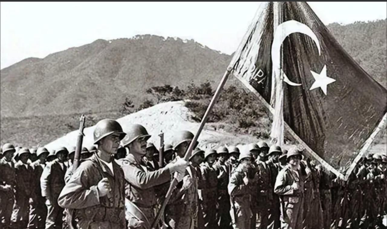 1950年，土耳其人给美军打报告，说他们打了一个大胜仗，还抓到了几百名志愿军，美