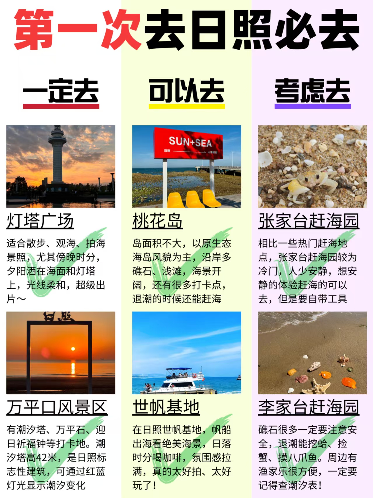 我宣布! 这才是最全的日照旅游攻略