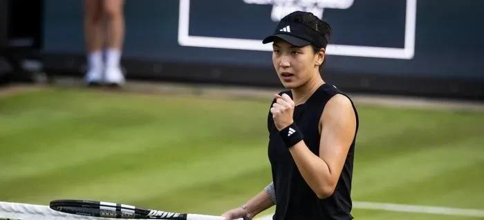 王欣瑜夺冠绝对有戏
WTA500赛柏林站，赛前不被看好的中国女单二姐王欣瑜，突然