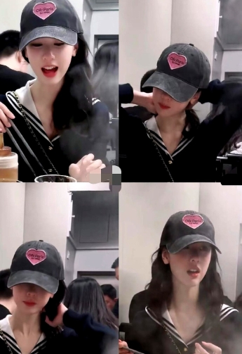 发现一个细节
女明星吃火锅，都会戴一个鸭舌帽，

但是无论吃得多热，她们从不绑头