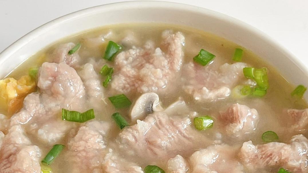 肉片嫩不嫩，全看这一步！全家都爱吃的滑肉汤秘方