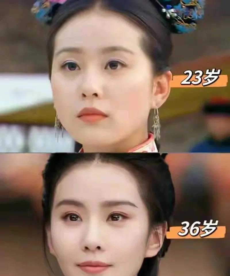 从土里土气到气质如兰
23岁到36岁，刘诗诗不仅没有老，反而更年轻！不管是颜值和