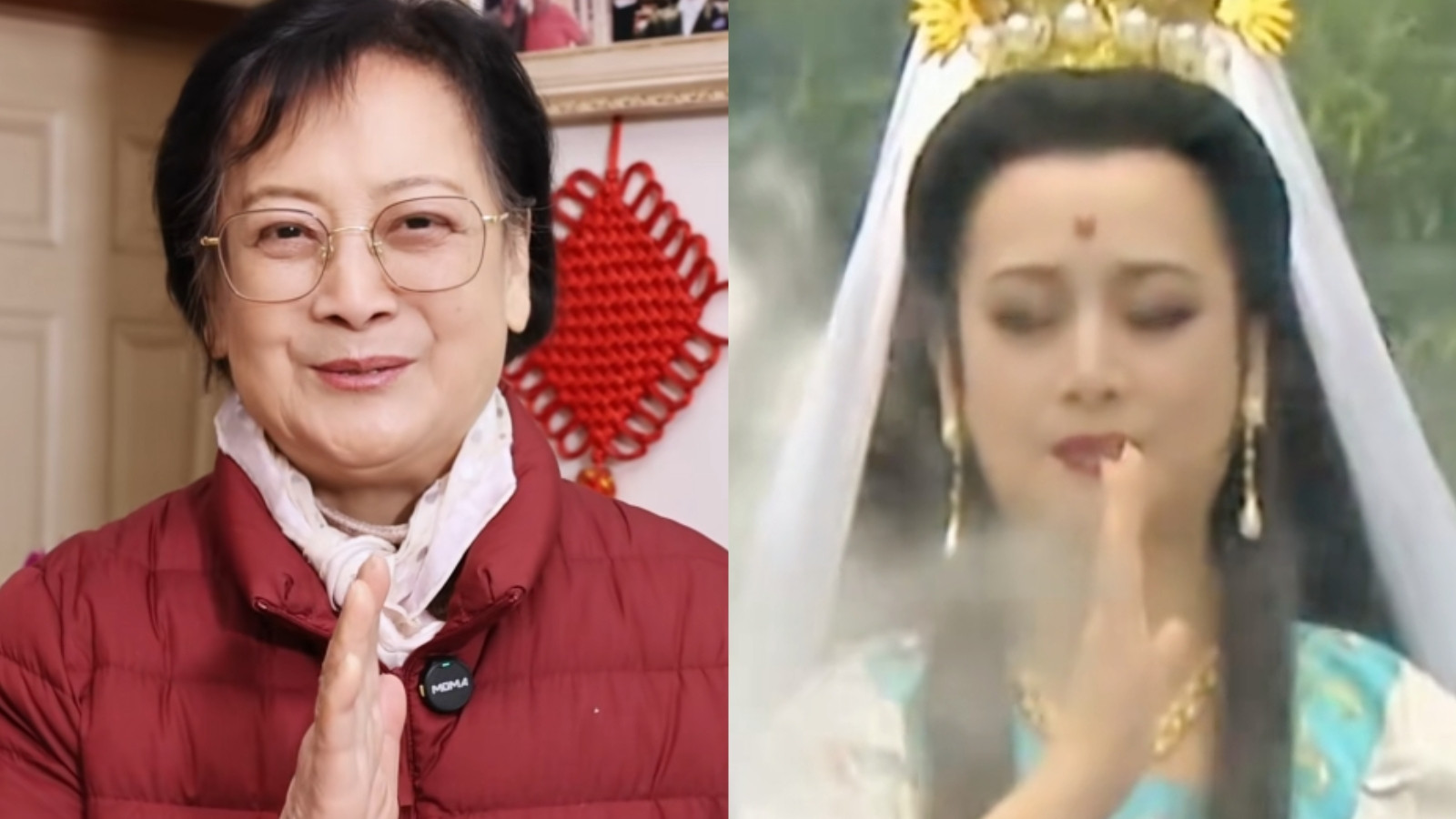 “观音菩萨”左大玢回忆拍摄《西游记》奇遇：每逢我的戏份，下雨也会很快转晴