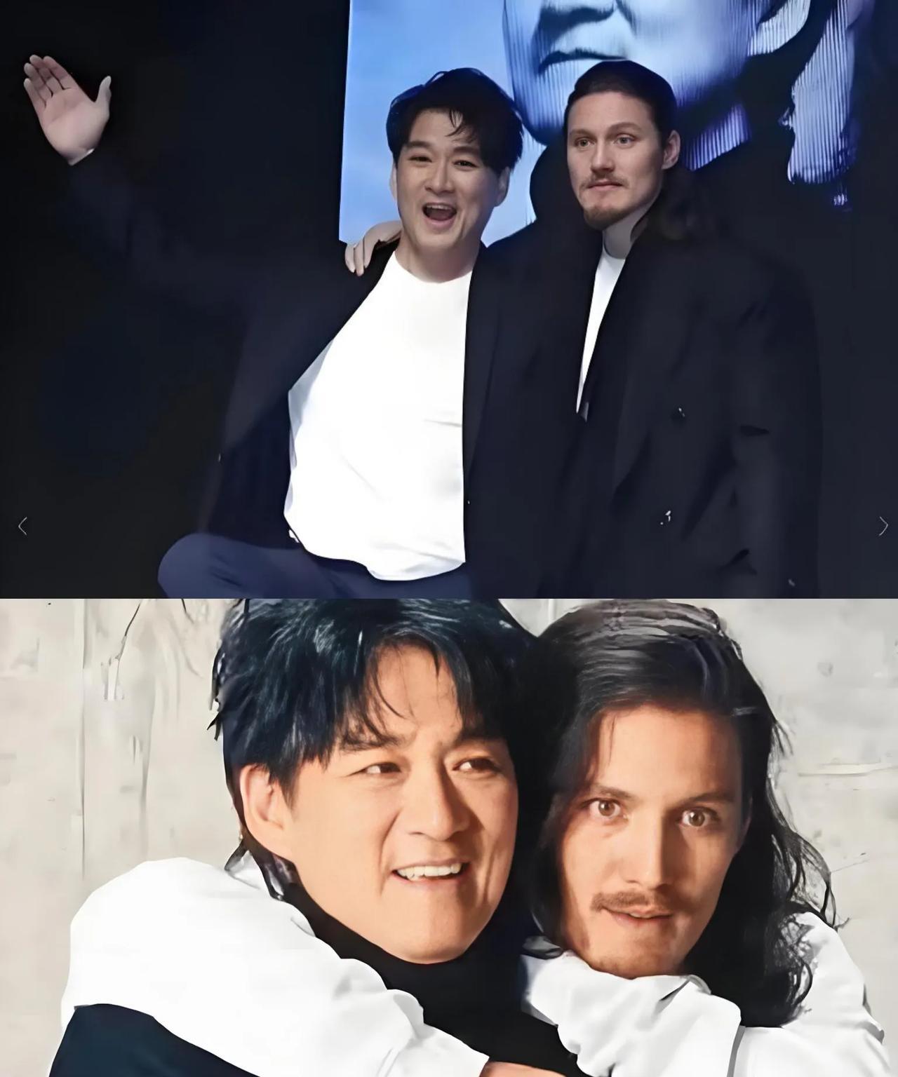 周华健可能要哭晕在厕所了！
他挠破头也想不明白，一生没有绯闻的自己，竟然会因为儿