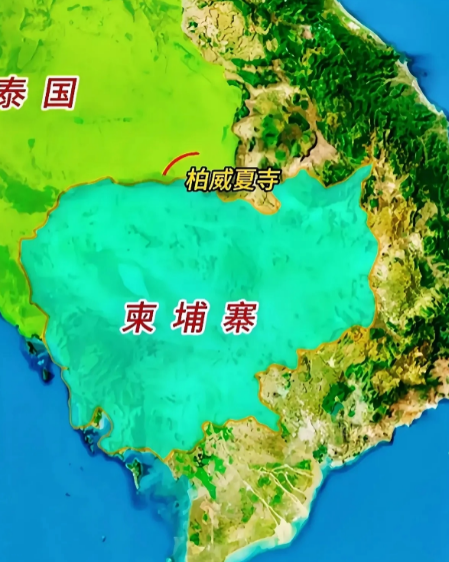泰柬边境爆发冲突，不仅仅是录音，而是这个地方的争端。

在泰柬边境，有个柏威夏省