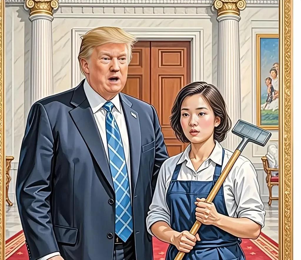 《特朗普爱上白宫保洁》短剧太牛了，3个月狂揽1.5亿美元。曾被咱吐槽“无脑”“狗