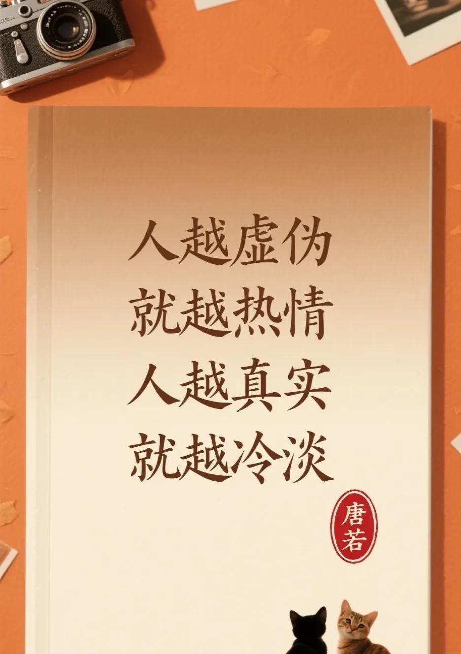 人性的真相：人越虚伪，就越热情；人越真实，就越冷淡，这看似矛盾，却是人性最赤裸的