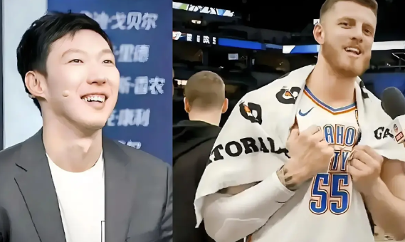 哈滕赛后连线周琦：兄弟我想你了！

西决G4，雷霆128-126战胜森林狼，大比