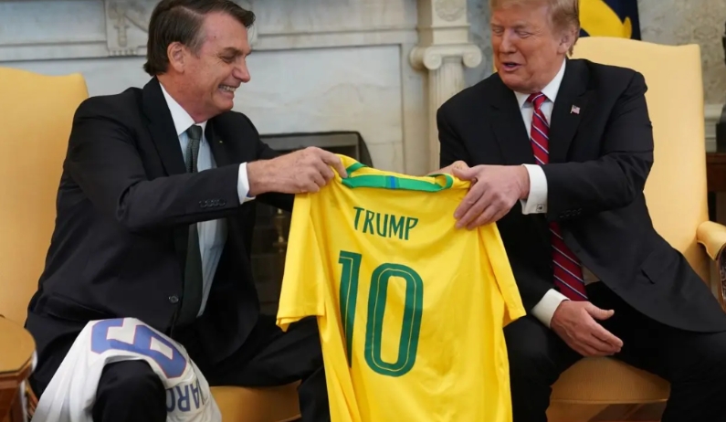 特朗普或将禁止巴西参加2026美加墨世界杯？！据CNN报道，美国总统特朗普可能会