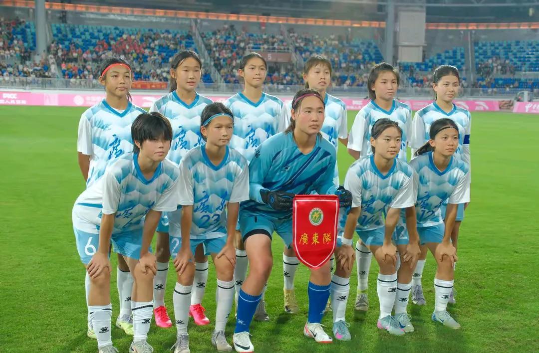 2025年全运会第一块金牌将于6月10产生，来自女足u16的比赛，目前决赛阶段开