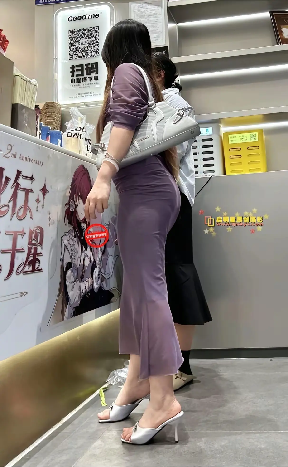 超市遇到的时尚小姐姐，心动吗？