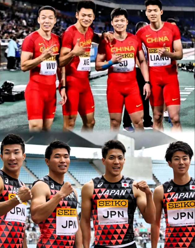 东京田径世锦赛：日本比中国更有竞争力的12个优势项目

1、男子100米跑和4×