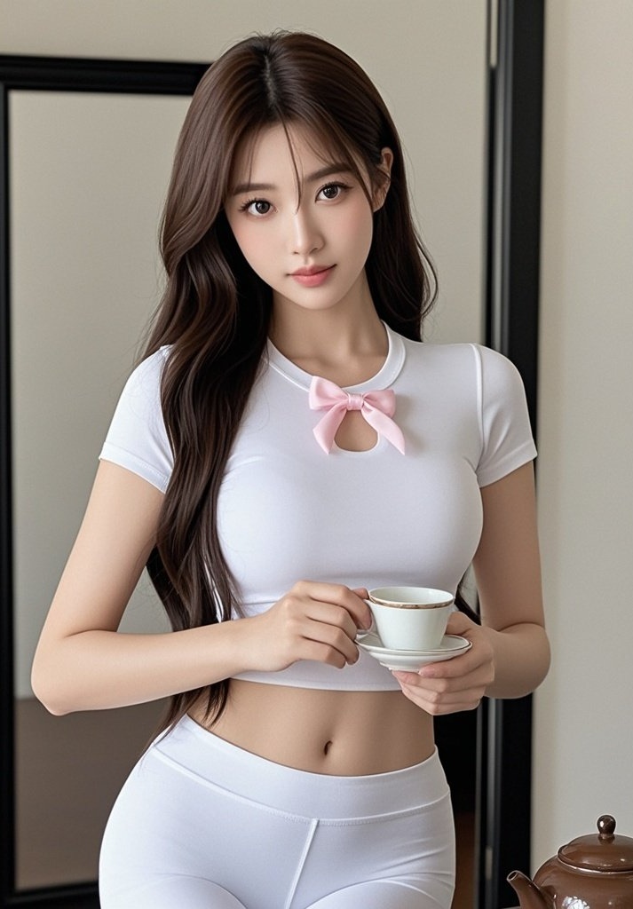 丰满少妇笑嫣然，白月光下舞翩跹
