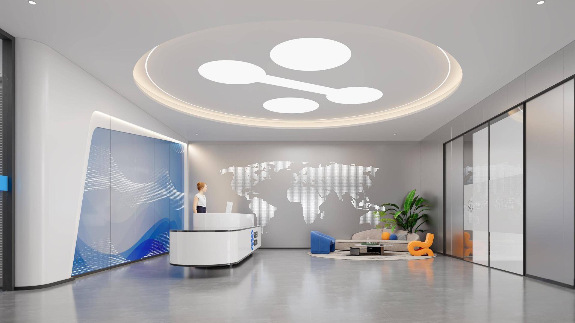 动线设计藏巧思！开放办公与展厅的无缝衔接逻辑