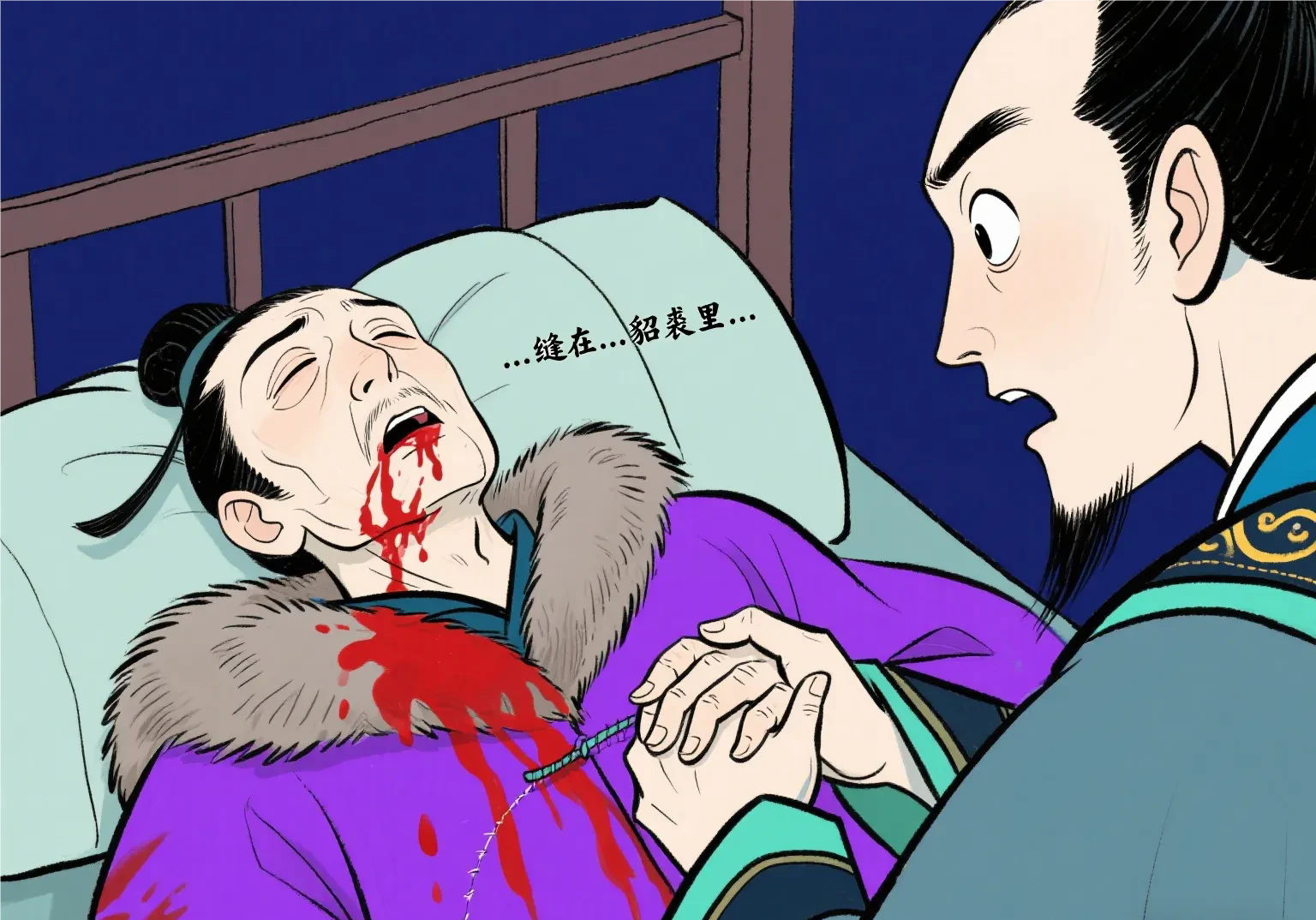 顺治十年，吴三桂的顶头上司孟乔芳快病死了，突然抓住心腹张文焕手腕，说出了一个当年