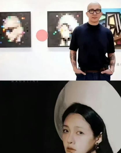 具俊晔台北画展你们还记得吗？
他所谓的艺术作品竟然是直接用大S的艺术照打上马赛克